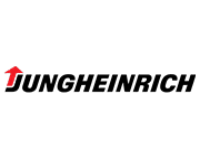 Rotes T auf schwarzem Balken