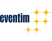 Eventim Logo mit gelben Sternen