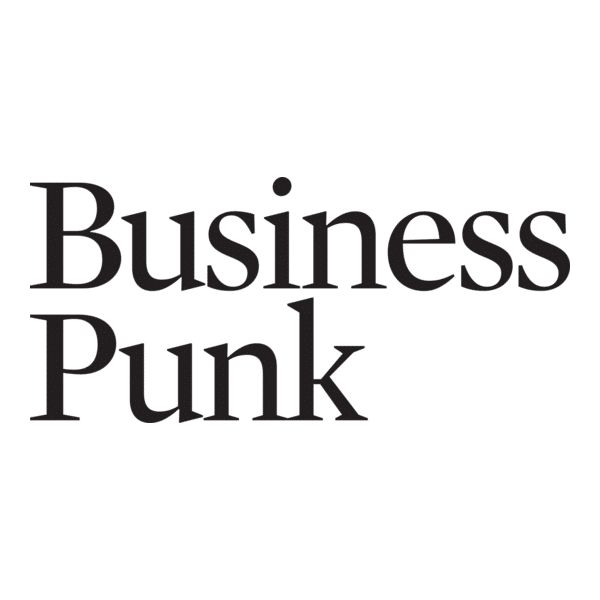 Schriftzug Business Punk auf hellem Hintergrund